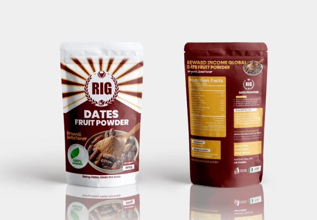 rig date fruit powder